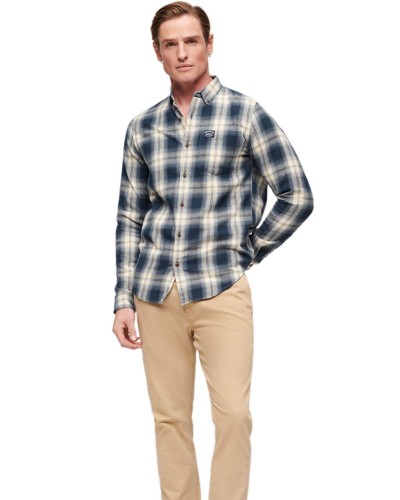 SUPERDRY D2 OVIN L/S COTTON LUMBERJACK SHIRT ΠΟΥΚΑΜΙΣΟ ΑΝΔΡΙΚΟ - SD0APM4010727A000000