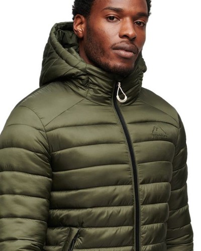 SUPERDRY D3 SDCD HOODED FUJI SPORT PADDED JKT ΜΠΟΥΦΑΝ ΑΝΔΡΙΚΟ - SD0APM5011821A000000