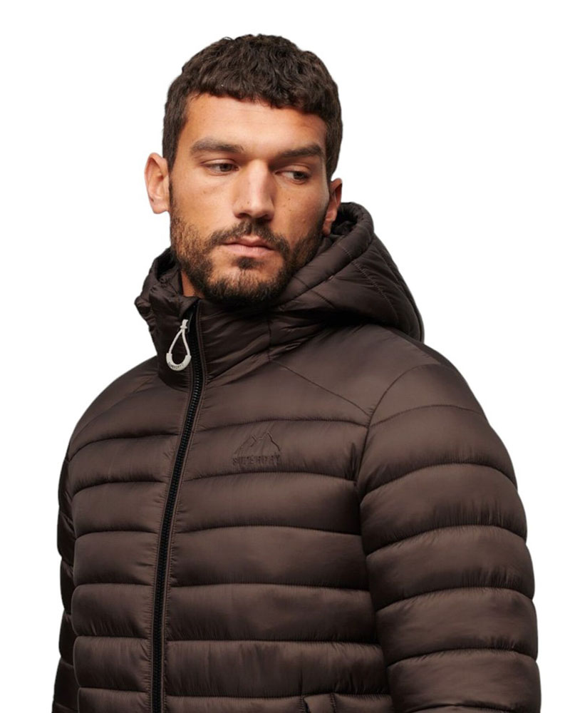 SUPERDRY D3 SDCD HOODED FUJI SPORT PADDED JKT ΜΠΟΥΦΑΝ ΑΝΔΡΙΚΟ - SD0APM5011821A000000