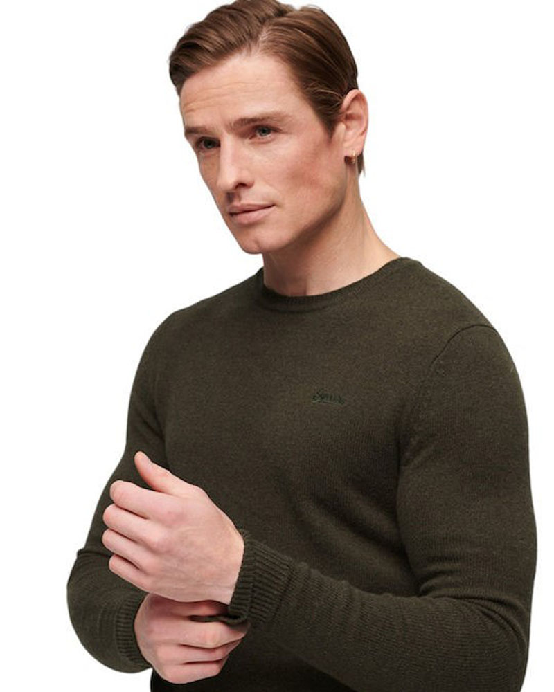 SUPERDRY D5 OVIN ESSENTIAL SLIM FIT CREW JUMPER ΠΛΕΚΤΟ ΑΝΔΡΙΚΟ - SD0APM6110564A000000 SUPERDRY D5 OVIN ESSENTIAL SLIM FIT CREW JUMPER ΠΛΕΚΤΟ ΑΝΔΡΙΚΟ - SD0APM6110564A000000