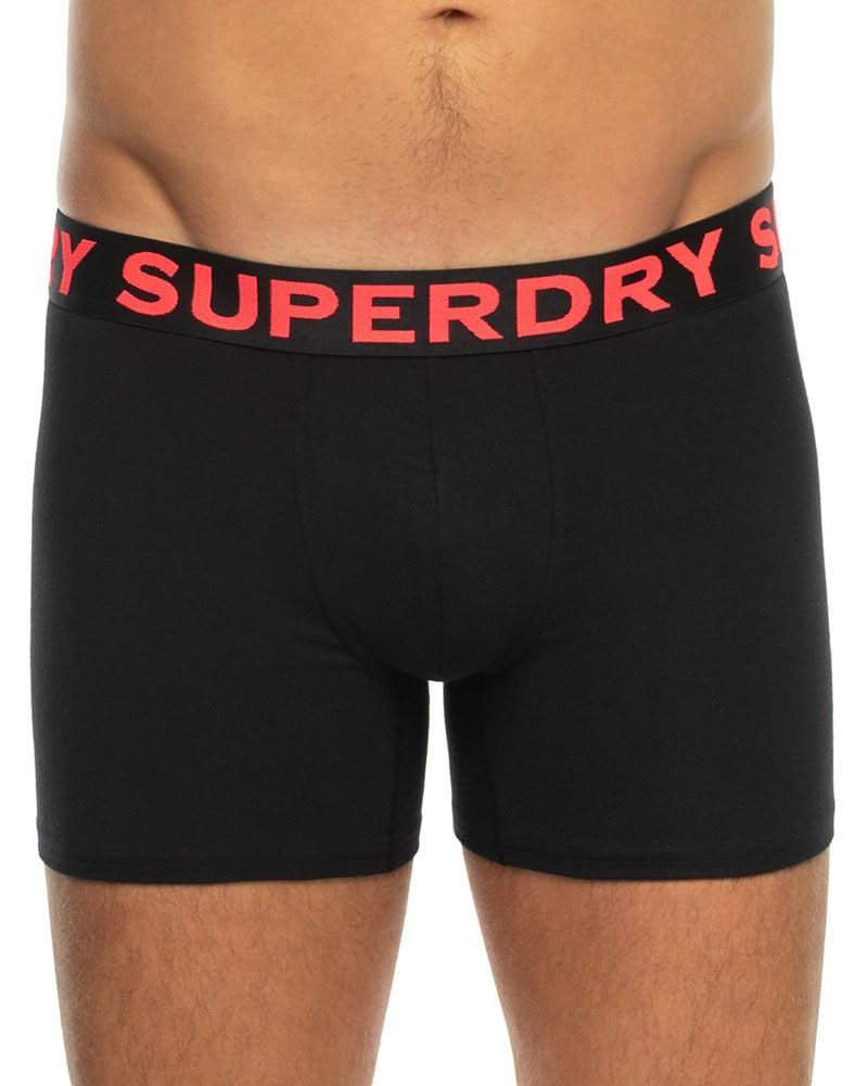 SUPERDRY D1 SDRY BOXER DOUBLE PACK ΕΣΩΡΟΥΧΟ ΑΝΔΡΙΚΟ - SD0APM3110453A000000