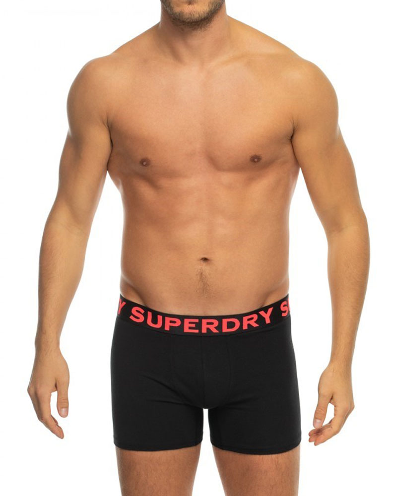 SUPERDRY D1 SDRY BOXER DOUBLE PACK ΕΣΩΡΟΥΧΟ ΑΝΔΡΙΚΟ - SD0APM3110453A000000