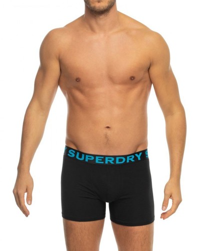 SUPERDRY D1 SDRY BOXER DOUBLE PACK ΕΣΩΡΟΥΧΟ ΑΝΔΡΙΚΟ - SD0APM3110453A000000