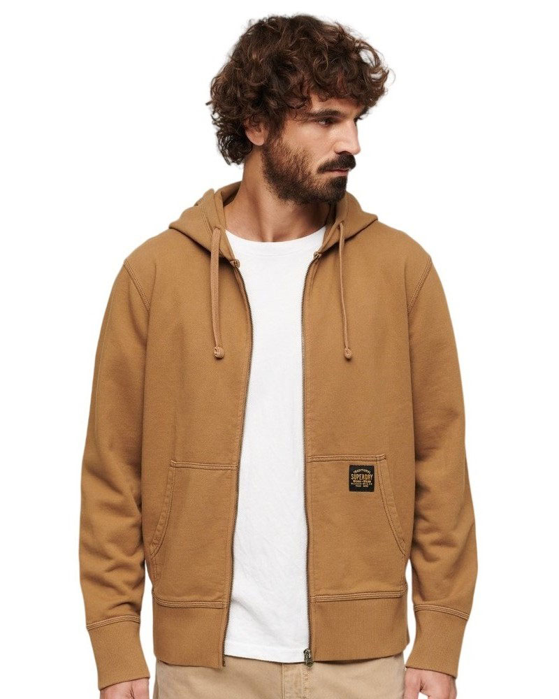 SUPERDRY D2 OVIN CONTRAST STITCH RELAX ZIP HOOD ΦΟΥΤΕΡ ΑΝΔΡΙΚΟ - SD0APM2013487A000000 SUPERDRY D2 OVIN CONTRAST STITCH RELAX ZIP HOOD ΦΟΥΤΕΡ ΑΝΔΡΙΚΟ - SD0APM2013487A000000