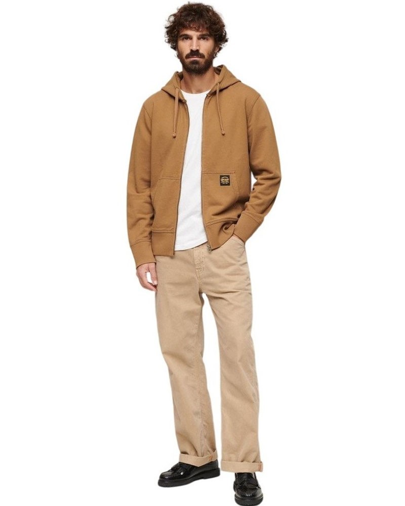 SUPERDRY D2 OVIN CONTRAST STITCH RELAX ZIP HOOD ΦΟΥΤΕΡ ΑΝΔΡΙΚΟ - SD0APM2013487A000000 SUPERDRY D2 OVIN CONTRAST STITCH RELAX ZIP HOOD ΦΟΥΤΕΡ ΑΝΔΡΙΚΟ - SD0APM2013487A000000