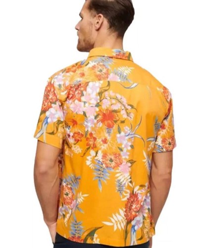 SUPERDRY HAWAIIAN BOX FIT SHIRT ΠΟΥΚΑΜΙΣΟ ΑΝΔΡΙΚΟ - SD0APM4010353A000000