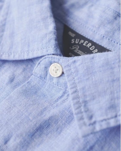 SUPERDRY STUDIOS CASUAL LINEN L/S SHIRT ΠΟΥΚΑΜΙΣΟ ΑΝΔΡΙΚΟ - SD0APM4010607A000000