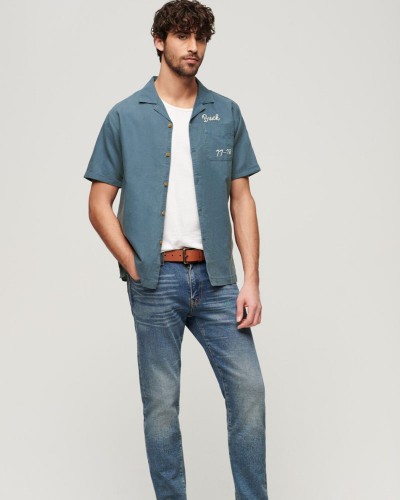 SUPERDRY D3 OVIN VINTAGE RESORT S/S SHIRT ΠΟΥΚΑΜΙΣΟ ΑΝΔΡΙΚΟ - SD0APM4010626A000000