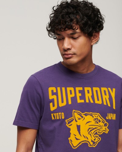 SUPERDRY D3 OVIN TRACK & FIELD ATH GRAPHIC TEE ΜΠΛΟΥΖΑ ΑΝΔΡΙΚΟ - SD0APM1011899A000000