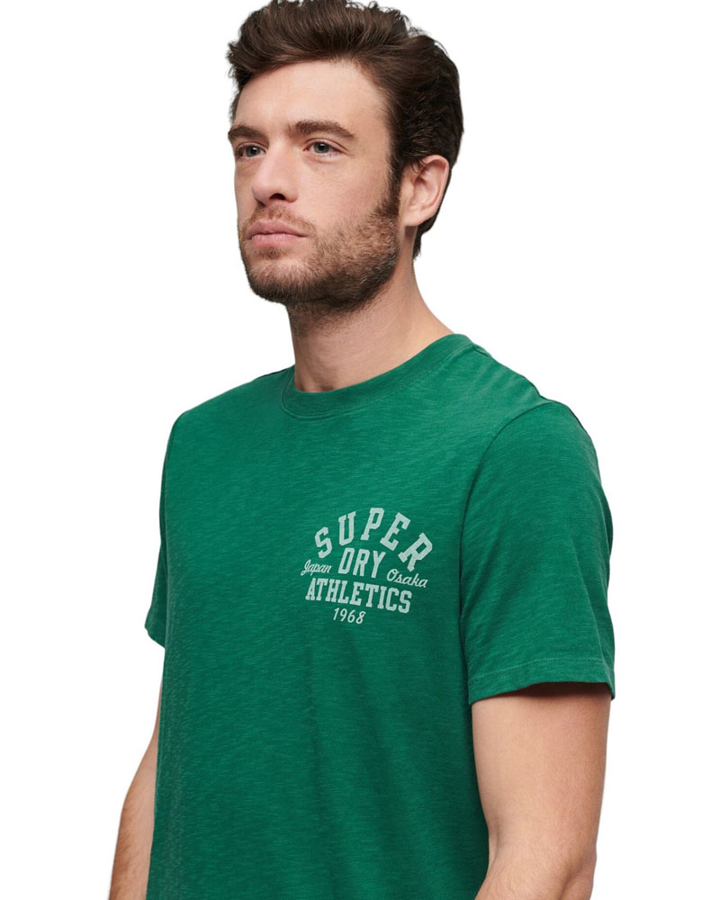 SUPERDRY D2 NONE ATHLETIC COLLEGE GRAPHIC TEE ΜΠΛΟΥΖΑ ΑΝΔΡΙΚΟ - SD0APM1011903A000000