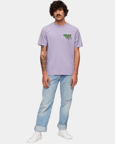 SUPERDRY D2 OVIN NEON TRAVEL CHEST LOOSE TEE ΜΠΛΟΥΖΑ ΑΝΔΡΙΚΟ - SD0APM1011907A000000