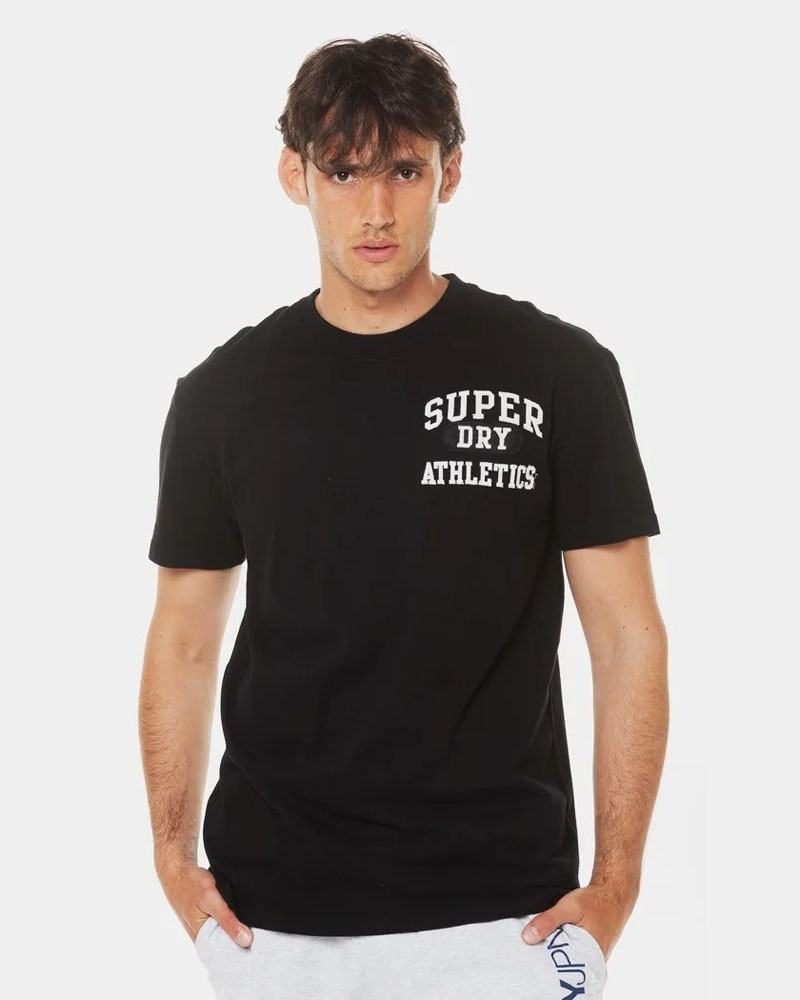 SUPERDRY D3 OVIN EMB SUPERSTATE ATH LOGO TEE ΜΠΛΟΥΖΑ ΑΝΔΡΙΚΟ - SD0APM1011914A000000