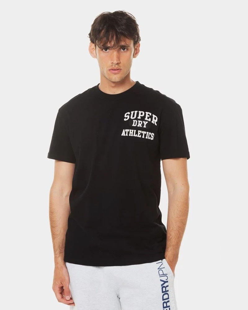 SUPERDRY D3 OVIN EMB SUPERSTATE ATH LOGO TEE ΜΠΛΟΥΖΑ ΑΝΔΡΙΚΟ - SD0APM1011914A000000