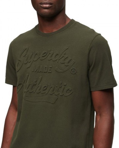 SUPERDRY D3 OVIN EMBOSSED ARCHIVE GRAPHIC TEE ΜΠΛΟΥΖΑ ΑΝΔΡΙΚΟ - SD0APM1011915A000000