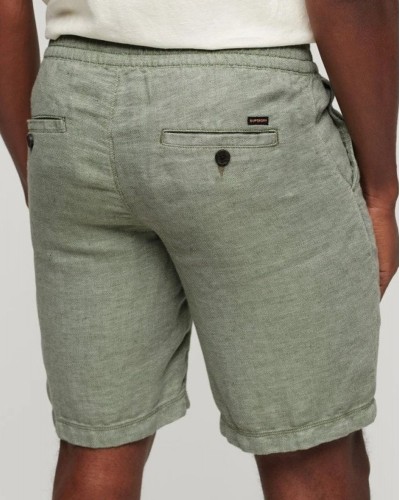 SUPERDRY D3 STUD DRAWSTRING LINEN SHORT ΣΟΡΤΣ ΑΝΔΡΙΚΟ - SD0APM7110423A000000