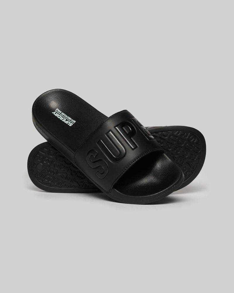 SUPERDRY D2 SDRY CORE VEGAN POOL SLIDE ΠΑΠΟΥΤΣΙ ΑΝΔΡΙΚΟ - SD0SHMF310256A000000