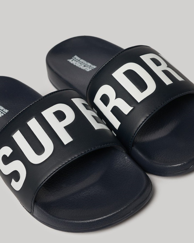 SUPERDRY D2 SDRY CORE VEGAN POOL SLIDE ΠΑΠΟΥΤΣΙ ΑΝΔΡΙΚΟ - SD0SHMF310256A000000