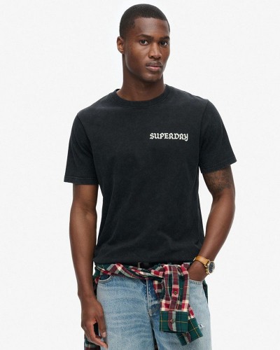 SUPERDRY D1 OVIN TATTOO GRAPHIC T SHIRT ΜΠΛΟΥΖΑ ΑΝΔΡΙΚΟ - SD0APM1012012A000000 SUPERDRY D1 OVIN TATTOO GRAPHIC T SHIRT ΜΠΛΟΥΖΑ ΑΝΔΡΙΚΟ - SD0APM1012012A000000