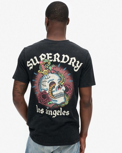 SUPERDRY D1 OVIN TATTOO GRAPHIC T SHIRT ΜΠΛΟΥΖΑ ΑΝΔΡΙΚΟ - SD0APM1012012A000000 SUPERDRY D1 OVIN TATTOO GRAPHIC T SHIRT ΜΠΛΟΥΖΑ ΑΝΔΡΙΚΟ - SD0APM1012012A000000