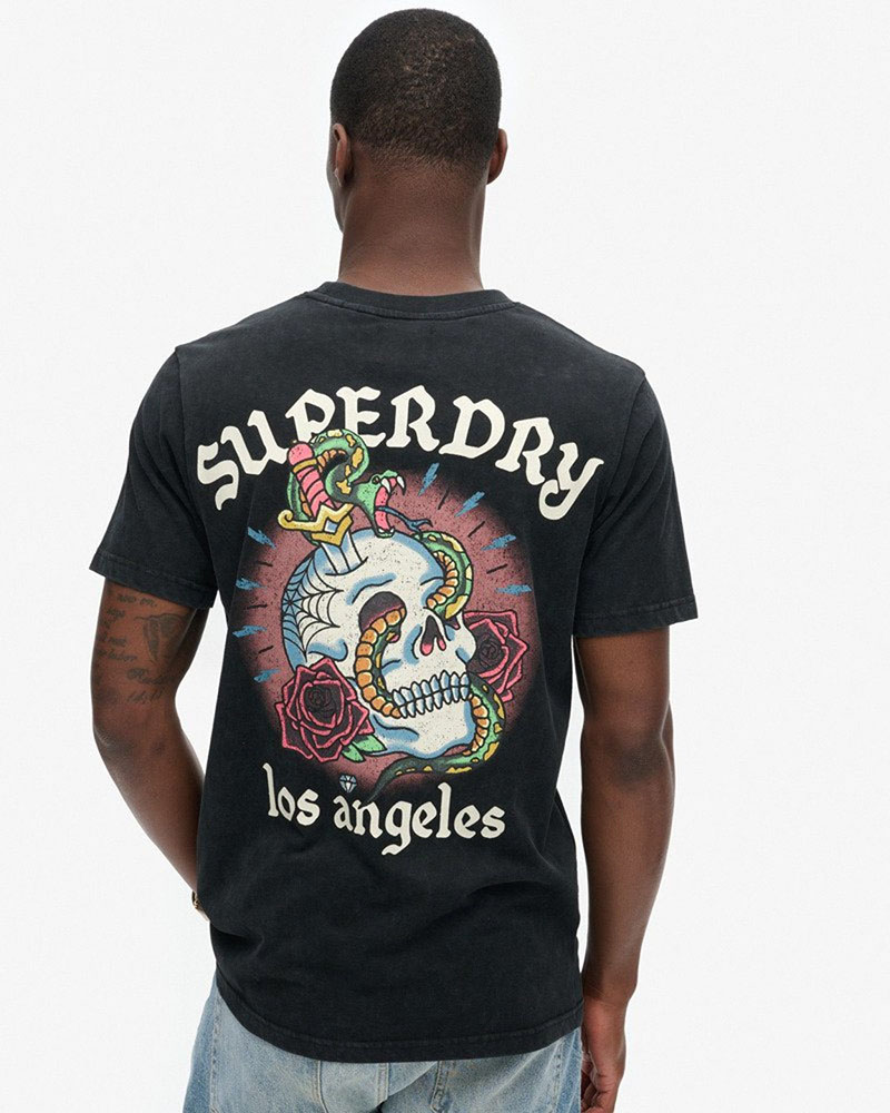 SUPERDRY D1 OVIN TATTOO GRAPHIC T SHIRT ΜΠΛΟΥΖΑ ΑΝΔΡΙΚΟ - SD0APM1012012A000000 SUPERDRY D1 OVIN TATTOO GRAPHIC T SHIRT ΜΠΛΟΥΖΑ ΑΝΔΡΙΚΟ - SD0APM1012012A000000