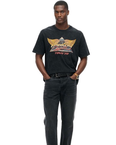 SUPERDRY D2 OVIN 70s ROCK GRAPHIC BAND T SHIRT ΜΠΛΟΥΖΑ ΑΝΔΡΙΚΟ - SD0APM1012019A000000 SUPERDRY D2 OVIN 70s ROCK GRAPHIC BAND T SHIRT ΜΠΛΟΥΖΑ ΑΝΔΡΙΚΟ - SD0APM1012019A000000