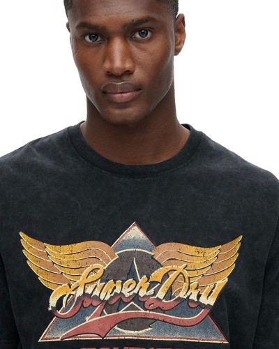 SUPERDRY D2 OVIN 70s ROCK GRAPHIC BAND T SHIRT ΜΠΛΟΥΖΑ ΑΝΔΡΙΚΟ - SD0APM1012019A000000 SUPERDRY D2 OVIN 70s ROCK GRAPHIC BAND T SHIRT ΜΠΛΟΥΖΑ ΑΝΔΡΙΚΟ - SD0APM1012019A000000