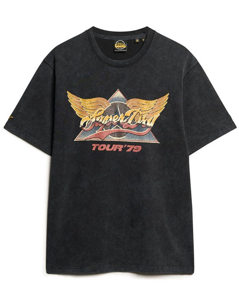 SUPERDRY D2 OVIN 70s ROCK GRAPHIC BAND T SHIRT ΜΠΛΟΥΖΑ ΑΝΔΡΙΚΟ - SD0APM1012019A000000 SUPERDRY D2 OVIN 70s ROCK GRAPHIC BAND T SHIRT ΜΠΛΟΥΖΑ ΑΝΔΡΙΚΟ - SD0APM1012019A000000
