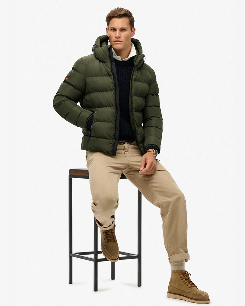SUPERDRY D1 SDSW HOODED SPORTS PUFFER JACKET ΜΠΟΥΦΑΝ ΑΝΔΡΙΚΟ - SD0APM5011905A000000 SUPERDRY D1 SDSW HOODED SPORTS PUFFER JACKET ΜΠΟΥΦΑΝ ΑΝΔΡΙΚΟ - SD0APM5011905A000000