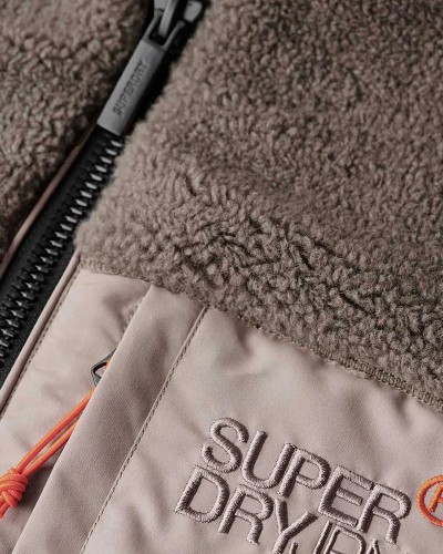 SUPERDRY D3 SDCD RELAXED FLEECE TREKKER JACKET ΜΠΟΥΦΑΝ ΑΝΔΡΙΚΟ - SD0APM5011920A000000 SUPERDRY D3 SDCD RELAXED FLEECE TREKKER JACKET ΜΠΟΥΦΑΝ ΑΝΔΡΙΚΟ - SD0APM5011920A000000