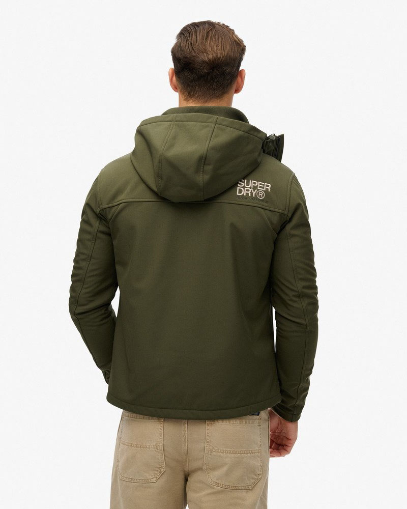 SUPERDRY D2 SDCD HOODED SOFT SHELL TREKKER JKT ΜΠΟΥΦΑΝ ΑΝΔΡΙΚΟ - SD0APM5011926A000000 SUPERDRY D2 SDCD HOODED SOFT SHELL TREKKER JKT ΜΠΟΥΦΑΝ ΑΝΔΡΙΚΟ - SD0APM5011926A000000