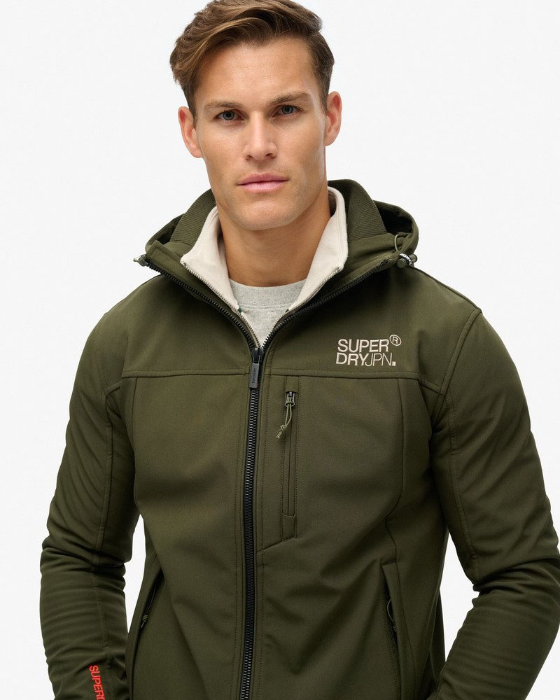 SUPERDRY D2 SDCD HOODED SOFT SHELL TREKKER JKT ΜΠΟΥΦΑΝ ΑΝΔΡΙΚΟ - SD0APM5011926A000000 SUPERDRY D2 SDCD HOODED SOFT SHELL TREKKER JKT ΜΠΟΥΦΑΝ ΑΝΔΡΙΚΟ - SD0APM5011926A000000