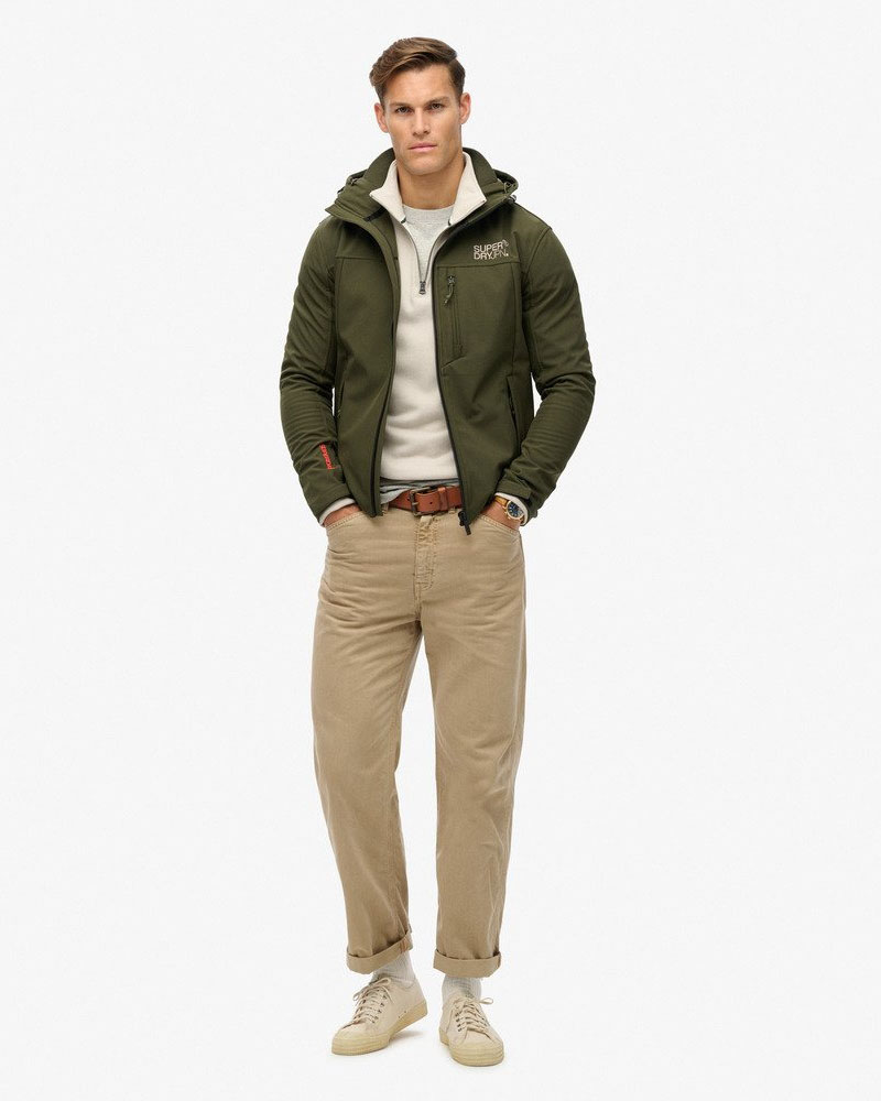 SUPERDRY D2 SDCD HOODED SOFT SHELL TREKKER JKT ΜΠΟΥΦΑΝ ΑΝΔΡΙΚΟ - SD0APM5011926A000000 SUPERDRY D2 SDCD HOODED SOFT SHELL TREKKER JKT ΜΠΟΥΦΑΝ ΑΝΔΡΙΚΟ - SD0APM5011926A000000