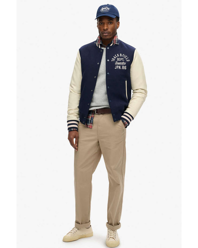 SUPERDRY D2 OVIN VARSITY CHAIN STITCH BOMBER ΜΠΟΥΦΑΝ ΑΝΔΡΙΚΟ - SD0APM5012037A000000 SUPERDRY D2 OVIN VARSITY CHAIN STITCH BOMBER ΜΠΟΥΦΑΝ ΑΝΔΡΙΚΟ - SD0APM5012037A000000