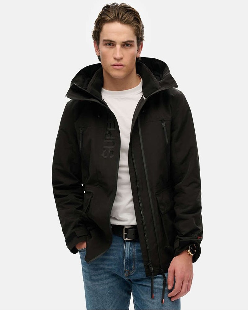 SUPERDRY & CO D1 SDSW HOOD ULTIMATE EMB WINDBREAKER ΜΠΟΥΦΑΝ ΑΝΔΡΙΚΟ - SD0APM5012104A000000