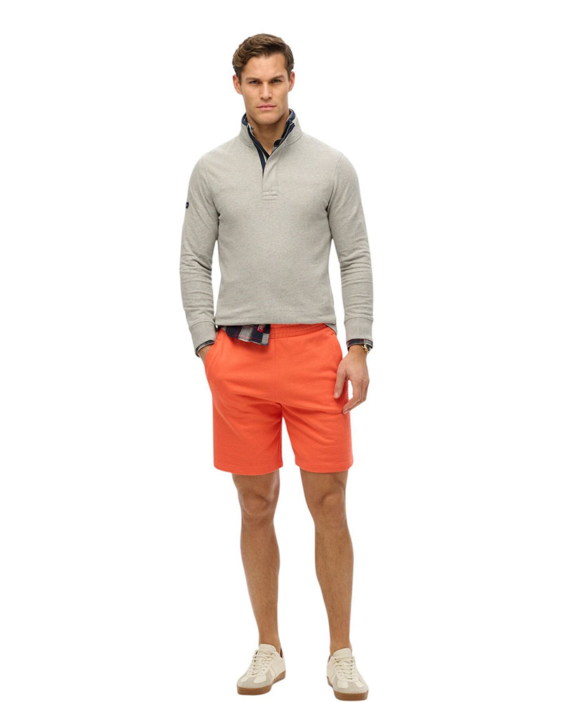 SUPERDRY & CO D2 OVIN ESSENTIAL LOGO JERSEY SHORT UB ΒΕΡΜΟΥΔΑ ΑΝΔΡΙΚΟ - SD0APM7110427A000000