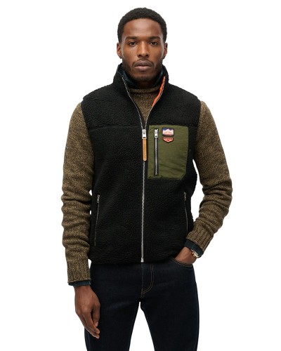 SUPERDRY & CO D2 OVIN VINTAGE RETRO FLEECE GILET ΜΠΟΥΦΑΝ ΑΝΔΡΙΚΟ - SD0APM5012160A000000 SUPERDRY & CO D2 OVIN VINTAGE RETRO FLEECE GILET ΜΠΟΥΦΑΝ ΑΝΔΡΙΚΟ - SD0APM5012160A000000