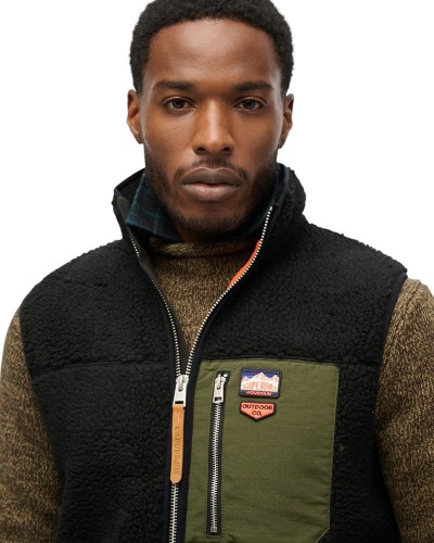SUPERDRY & CO D2 OVIN VINTAGE RETRO FLEECE GILET ΜΠΟΥΦΑΝ ΑΝΔΡΙΚΟ - SD0APM5012160A000000 SUPERDRY & CO D2 OVIN VINTAGE RETRO FLEECE GILET ΜΠΟΥΦΑΝ ΑΝΔΡΙΚΟ - SD0APM5012160A000000