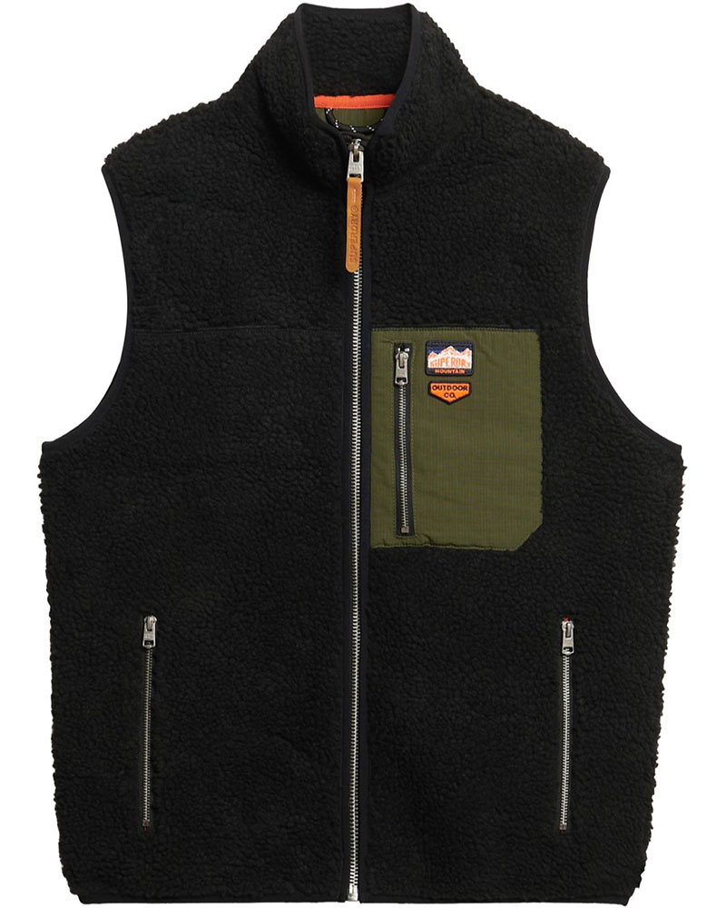 SUPERDRY & CO D2 OVIN VINTAGE RETRO FLEECE GILET ΜΠΟΥΦΑΝ ΑΝΔΡΙΚΟ - SD0APM5012160A000000 SUPERDRY & CO D2 OVIN VINTAGE RETRO FLEECE GILET ΜΠΟΥΦΑΝ ΑΝΔΡΙΚΟ - SD0APM5012160A000000