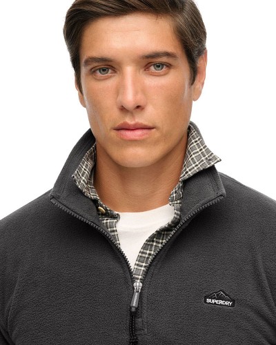 SUPERDRY & CO D1 OVIN POLAR FLEECE HALF ZIP ΦΟΥΤΕΡ ΑΝΔΡΙΚΟ - SD0APM2014194A000000