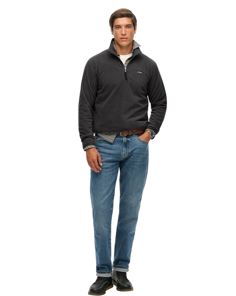 SUPERDRY & CO D1 OVIN POLAR FLEECE HALF ZIP ΦΟΥΤΕΡ ΑΝΔΡΙΚΟ - SD0APM2014194A000000