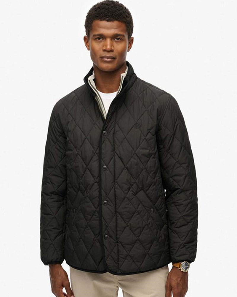 SUPERDRY & CO D3 STUD QUILTED ESTATE JACKET ΜΠΟΥΦΑΝ ΑΝΔΡΙΚΟ - SD0APM5012225A000000