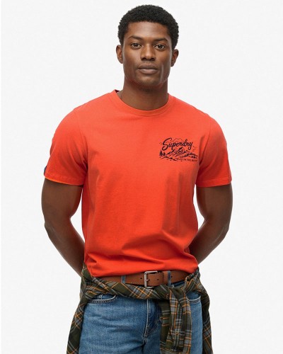 SUPERDRY & CO D2 OVIN LO-FI OUTDOORS RELAXED TEE ΜΠΛΟΥΖΑ ΑΝΔΡΙΚΟ - SD0APM1012241A000000