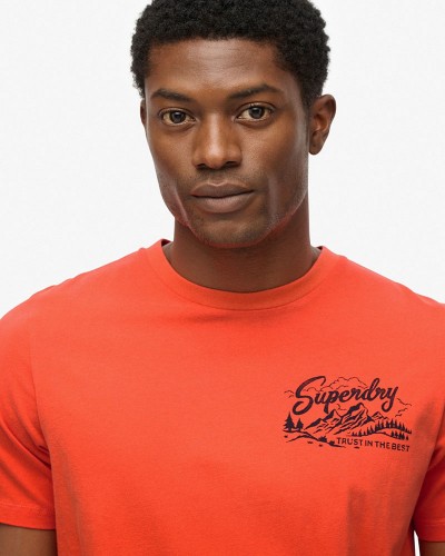 SUPERDRY & CO D2 OVIN LO-FI OUTDOORS RELAXED TEE ΜΠΛΟΥΖΑ ΑΝΔΡΙΚΟ - SD0APM1012241A000000
