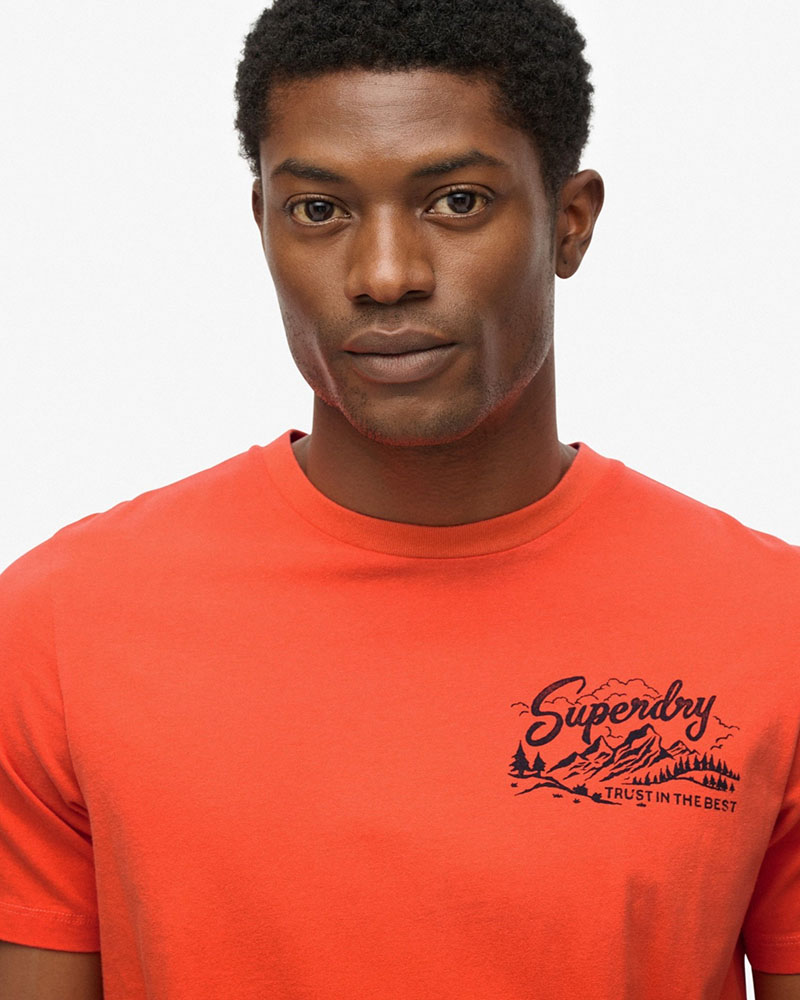 SUPERDRY & CO D2 OVIN LO-FI OUTDOORS RELAXED TEE ΜΠΛΟΥΖΑ ΑΝΔΡΙΚΟ - SD0APM1012241A000000