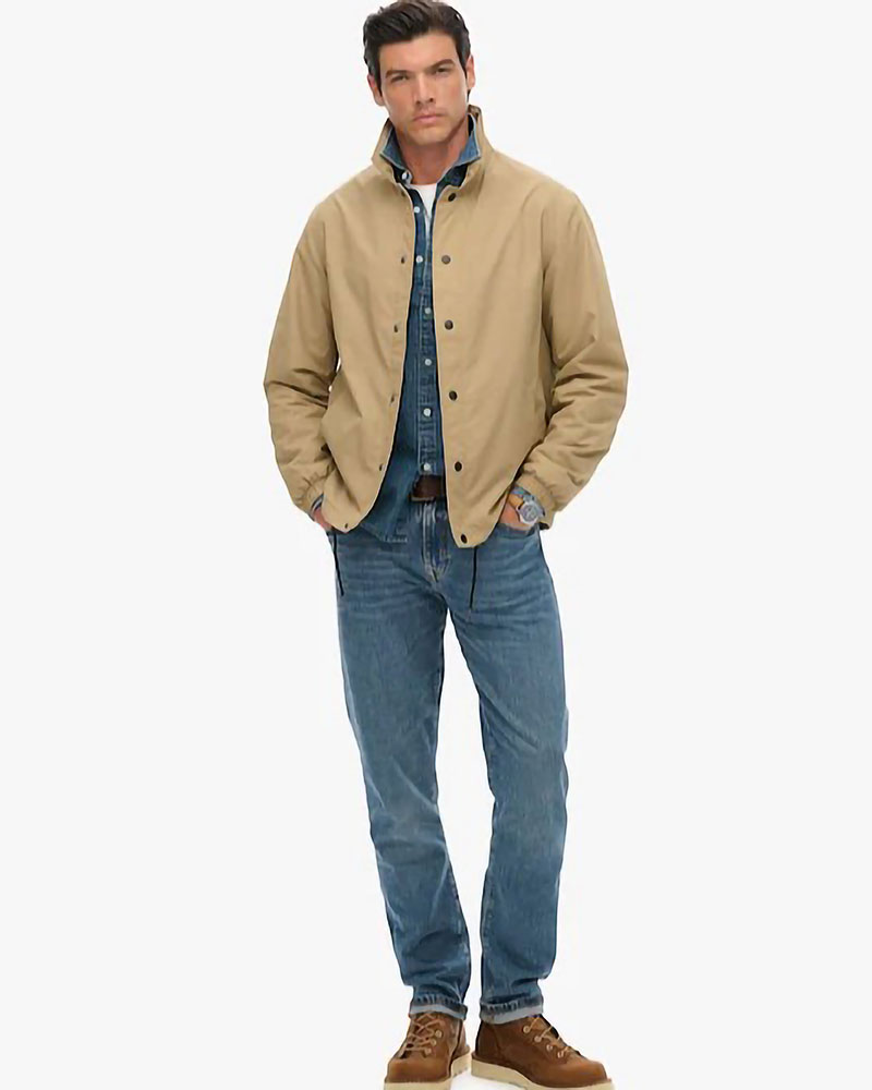 SUPERDRY D1 OVIN NYLON COACH JACKET ΜΠΟΥΦΑΝ ΑΝΔΡΙΚΟ - SD0APM5012206A000000
