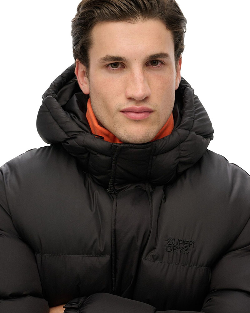 SUPERDRY & CO D1 SDSW HOODED TECH PADDED JKT ΜΠΟΥΦΑΝ ΑΝΔΡΙΚΟ - SD0APM5012250A000000 SUPERDRY & CO D1 SDSW HOODED TECH PADDED JKT ΜΠΟΥΦΑΝ ΑΝΔΡΙΚΟ - SD0APM5012250A000000
