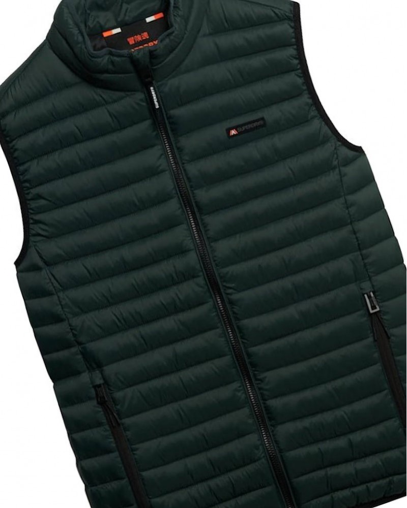 SUPERDRY D1 SDSW FUJI LITE PADDED GILET ΜΠΟΥΦΑΝ ΑΝΔΡΙΚΟ - SD0APM5012245A000000