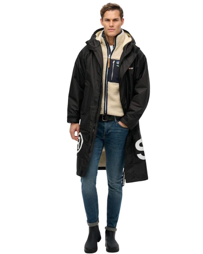 SUPERDRY & CO D3 SDSW WINDBREAKER CHANGING ROBE ΜΠΟΥΦΑΝ ΑΝΔΡΙΚΟ - SD0APM5012282A000000