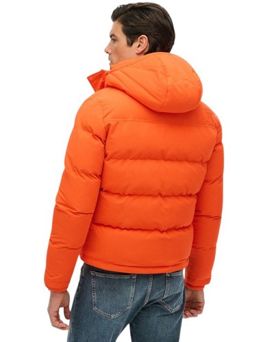 SUPERDRY & CO D5 OVIN EVEREST SHORT HOODED PUFFER ΜΠΟΥΦΑΝ ΑΝΔΡΙΚΟ - SD0APM5011743A000000