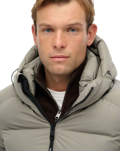 SUPERDRY & CO D1 SDSW HOODED SPORTS PUFFER JACKET ΜΠΟΥΦΑΝ ΑΝΔΡΙΚΟ - SD0APM5011905A000000